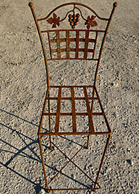 Chaise de bar - mobilier oriental