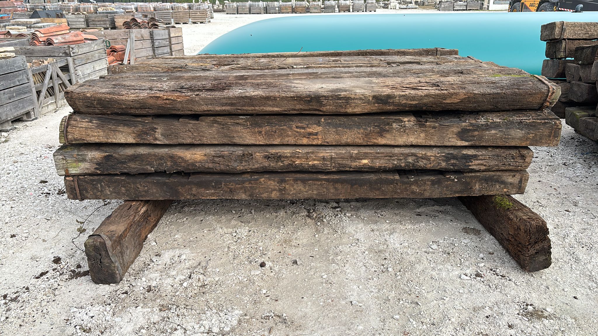 Vielles poutres et traverses